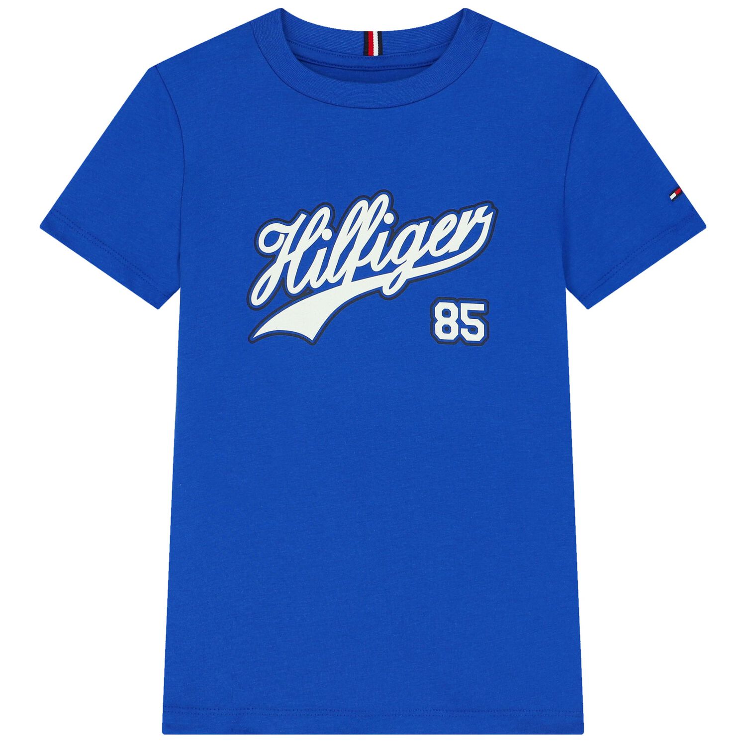 Boys Blue Logo T-Shirt, 1, hi-res