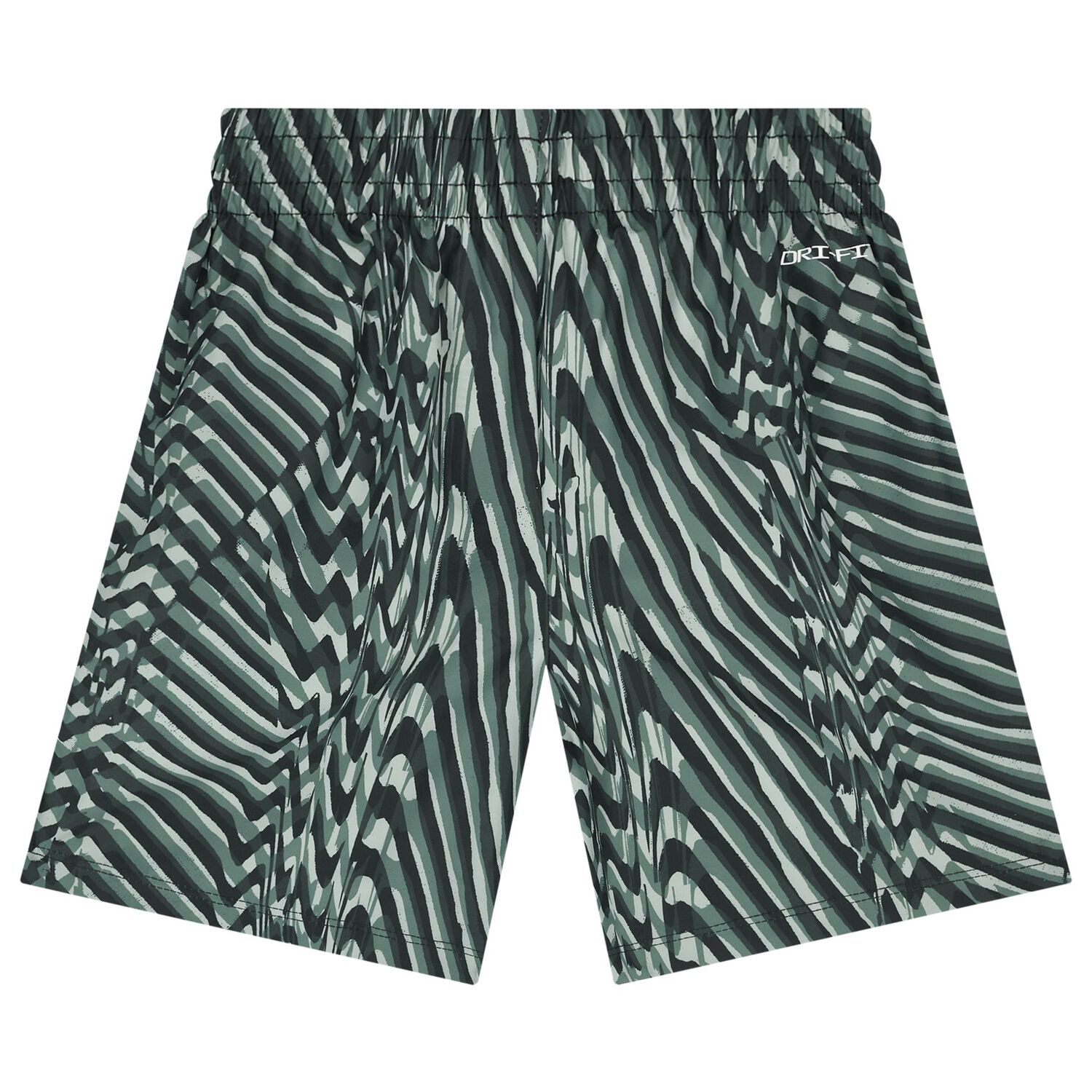 Boys Green & Black Logo Shorts, 1, hi-res
