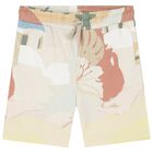 Boys Multi-Coloured Logo Shorts, 1, hi-res