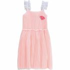 Girls Pale pink Tulle Dress, 1, hi-res