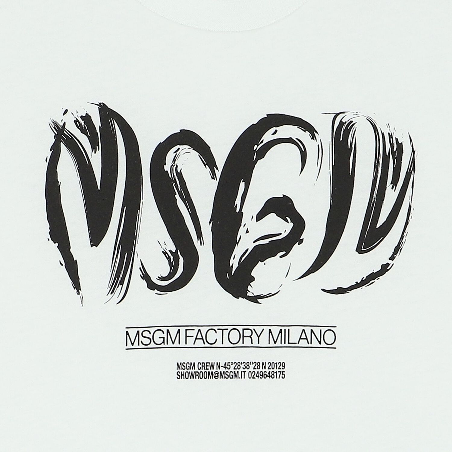 تيشيرت أولاد بالشعار باللون الأبيض, 2, hi-res