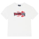 Boys White Lobster Logo T-Shirt, 1, hi-res