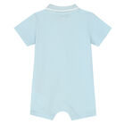 Baby Boys Blue Tiger Romper, 1, hi-res