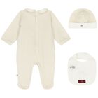 Ivory Logo Babygrow Gift Set, 1, hi-res