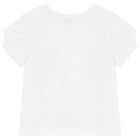 طقم شورت بنات باللون الابيض والازرق, 1, hi-res