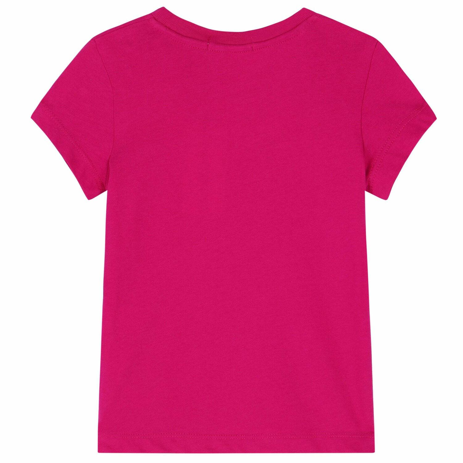 Girls Pink Logo T-Shirt, 1, hi-res image number null