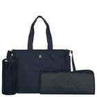 Navy Blue Logo Baby Changing Bag, 1, hi-res