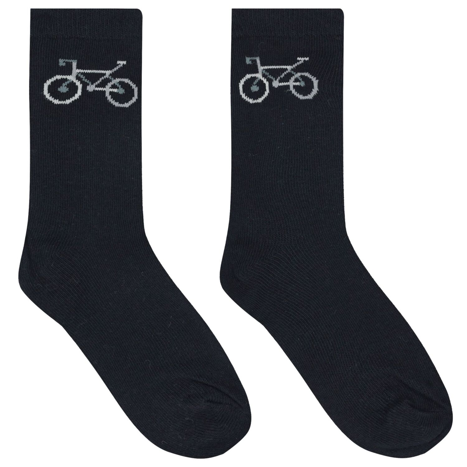Boys Navy Blue & Grey Socks (3 Pack), 1, hi-res image number null
