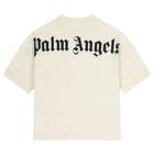 Boys Ivory Logo Oversized T-Shirt, 1, hi-res