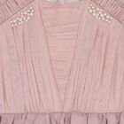 Girls Pink Ruffled Tulle Dress, 1, hi-res