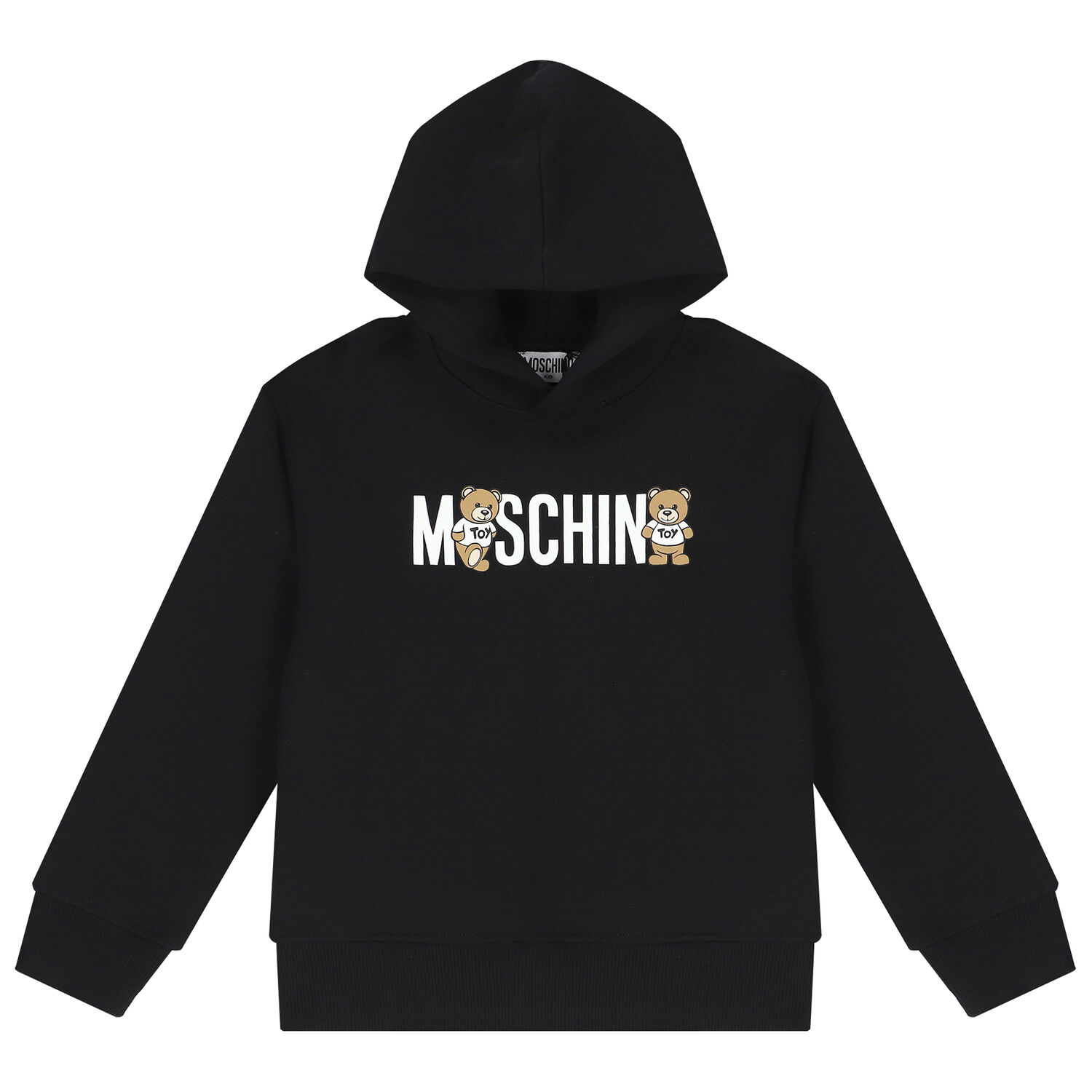 توب هودى بشعار تيدى باللون الاسود, 1, hi-res image number null