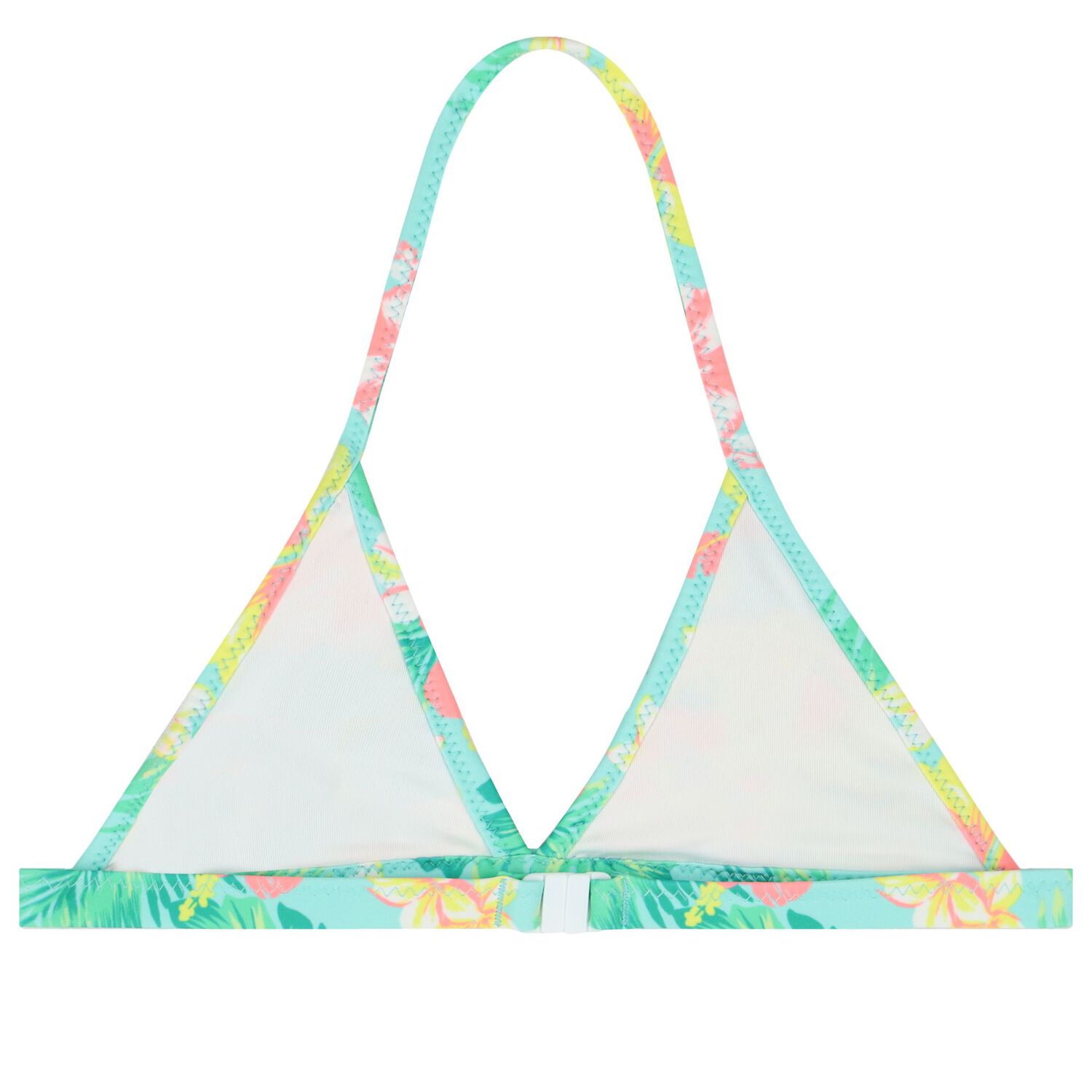 مايوة بكينى بنات بالزهور باللون الأزرق أكوا والأخضر, 1, hi-res image number null