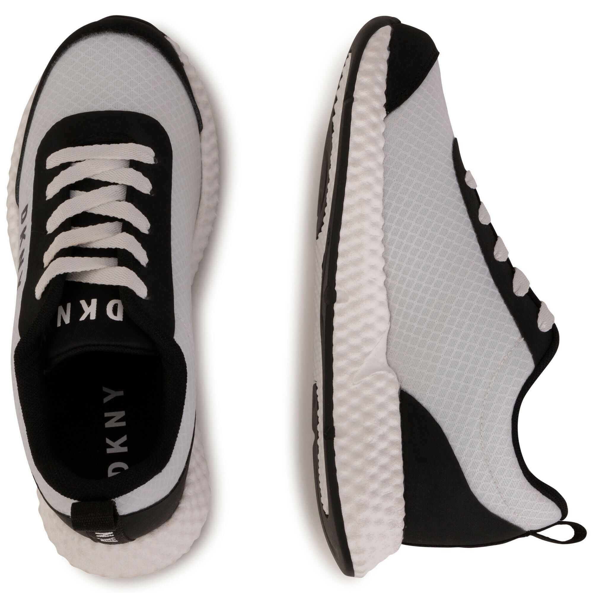 Dkny black and white trainers top