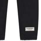 بنطلون رياضى بالشعار باللون الاسود, 1, hi-res