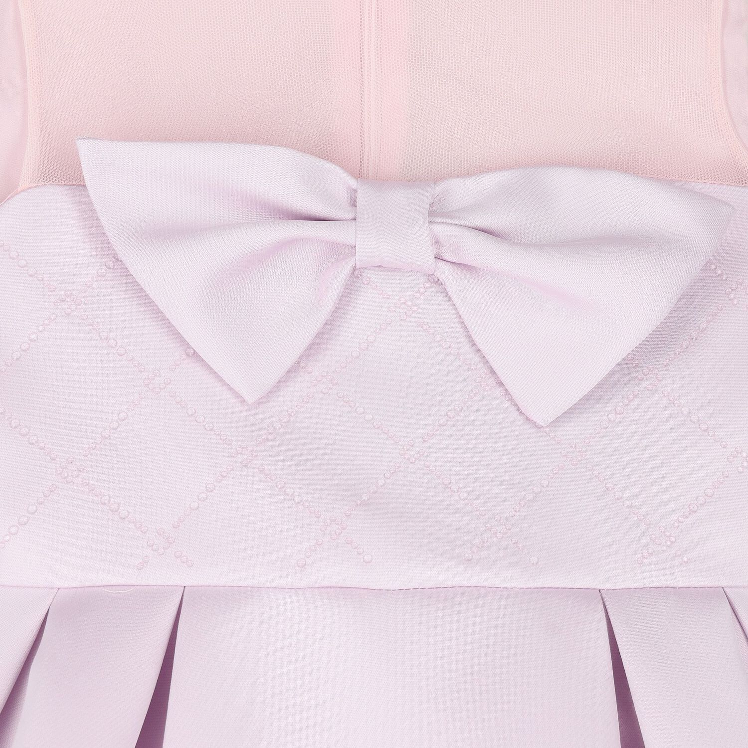 فستان بنات مزين باللون الوردي, 2, hi-res image number null