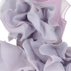 Girls Purple Flower Organza Dress, 1, hi-res