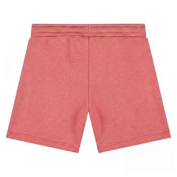 Younger Boys Red Logo Shorts