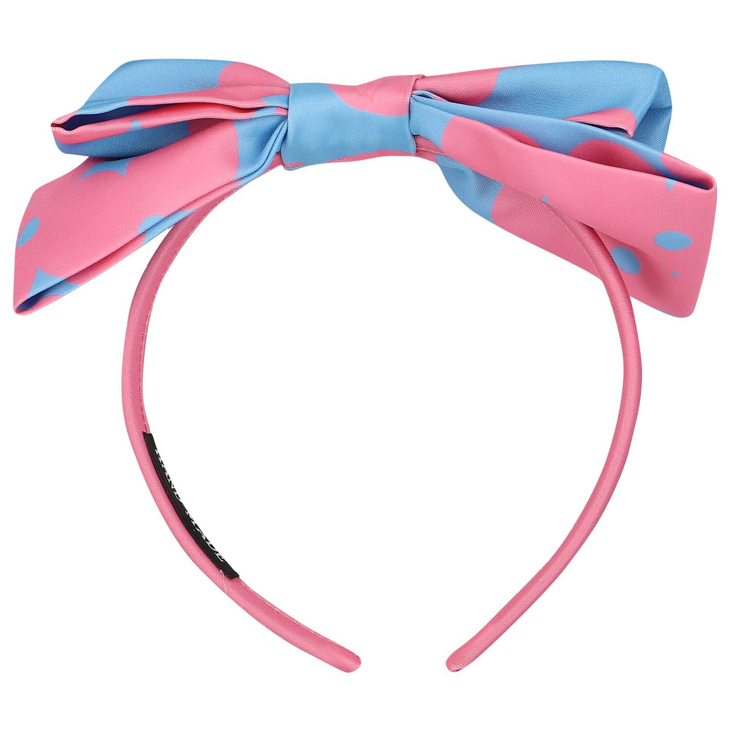 Girls Blue & Pink Floral Headband, 1, hi-res image number null