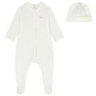 Baby Girls Ivory Babygrow Gift Set, 1, hi-res