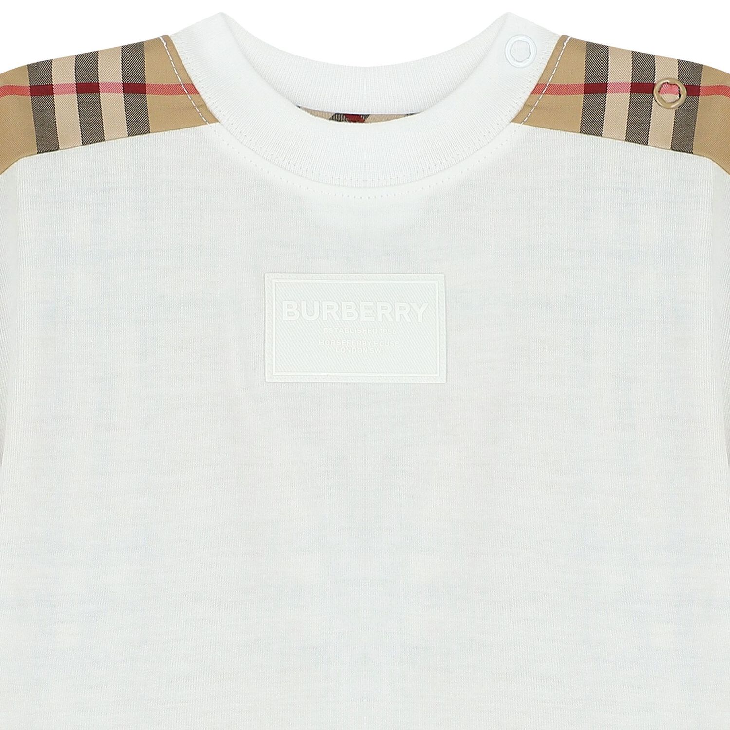 رومبير كاروهات باللون الأبيض والبيج, 1, hi-res