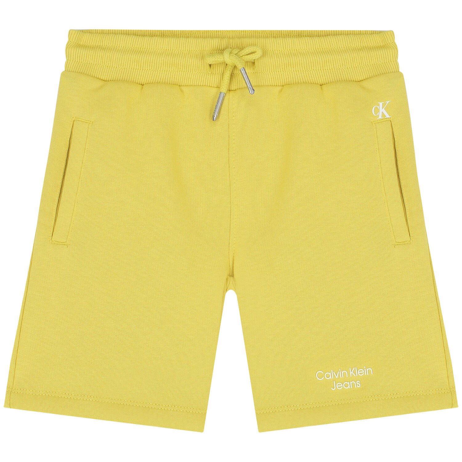 شورت بالشعار باللون الأصفر للأولاد , 5, hi-res