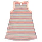 Girls Pink Striped Dress, 1, hi-res