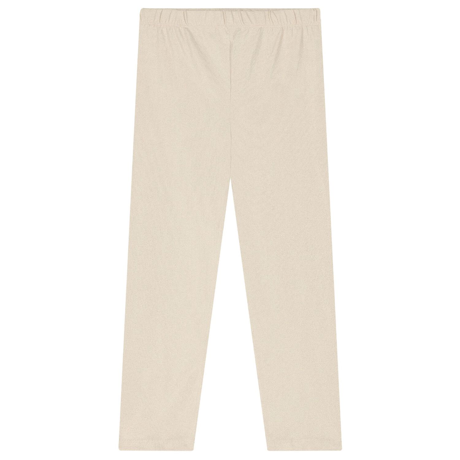 طقم ليجنز باللون الأبيض والذهبي للبنات, 1, hi-res image number null