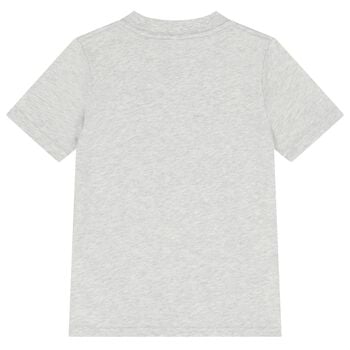 Boys Grey Logo T-Shirt