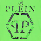 تيشيرت بالشعار باللون الأخضر للأولاد, 1, hi-res