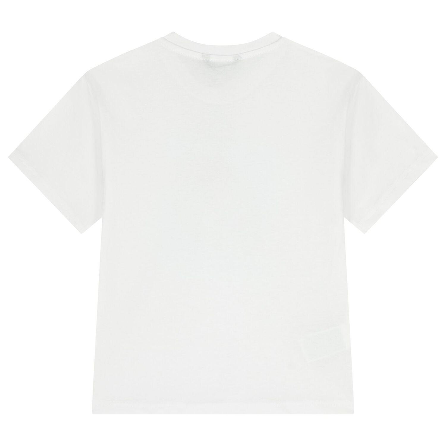 Boys White American Football T-Shirt, 1, hi-res