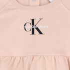 Baby Girls Pink Logo Dress, 1, hi-res
