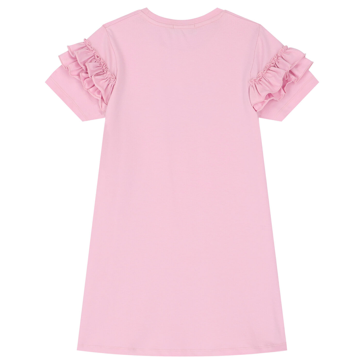 Girls Pink Logo Dress, 1, hi-res image number null