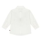 تيشيرت أولاد بالشعار باللون الأبيض, 1, hi-res