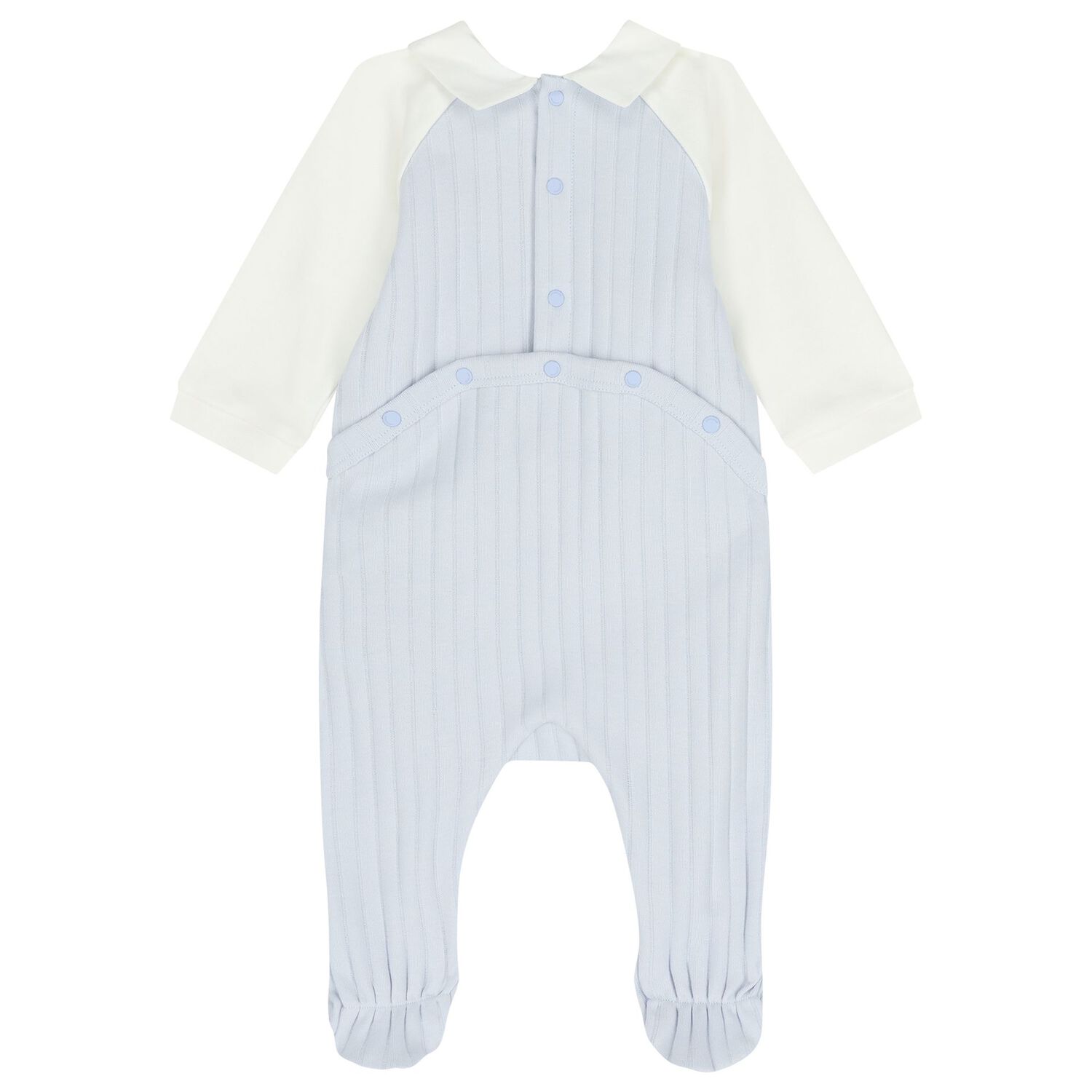 Blue & White Logo Babygrow Gift Set, 2, hi-res