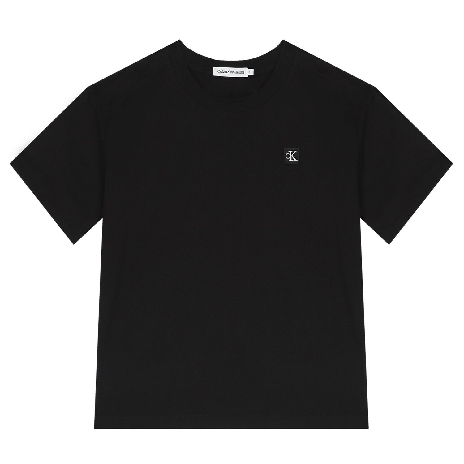 طقم أولاد شورت بالشعار باللون الأسود, 1, hi-res image number null