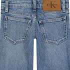 بنطلون جينز أزرق للبنات, 1, hi-res