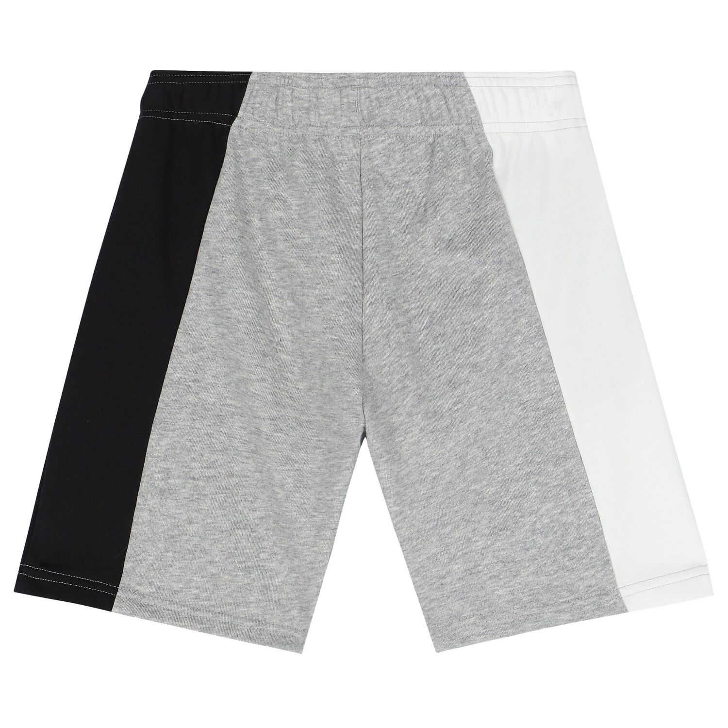 White, Grey & Black Logo Shorts Set, 1, hi-res image number null