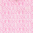 Girls Pink Logo Hooded Top, 1, hi-res