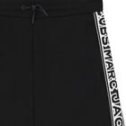 Black Logo Shorts, 1, hi-res
