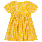 Girls Yellow & White Sun Dress, 1, hi-res
