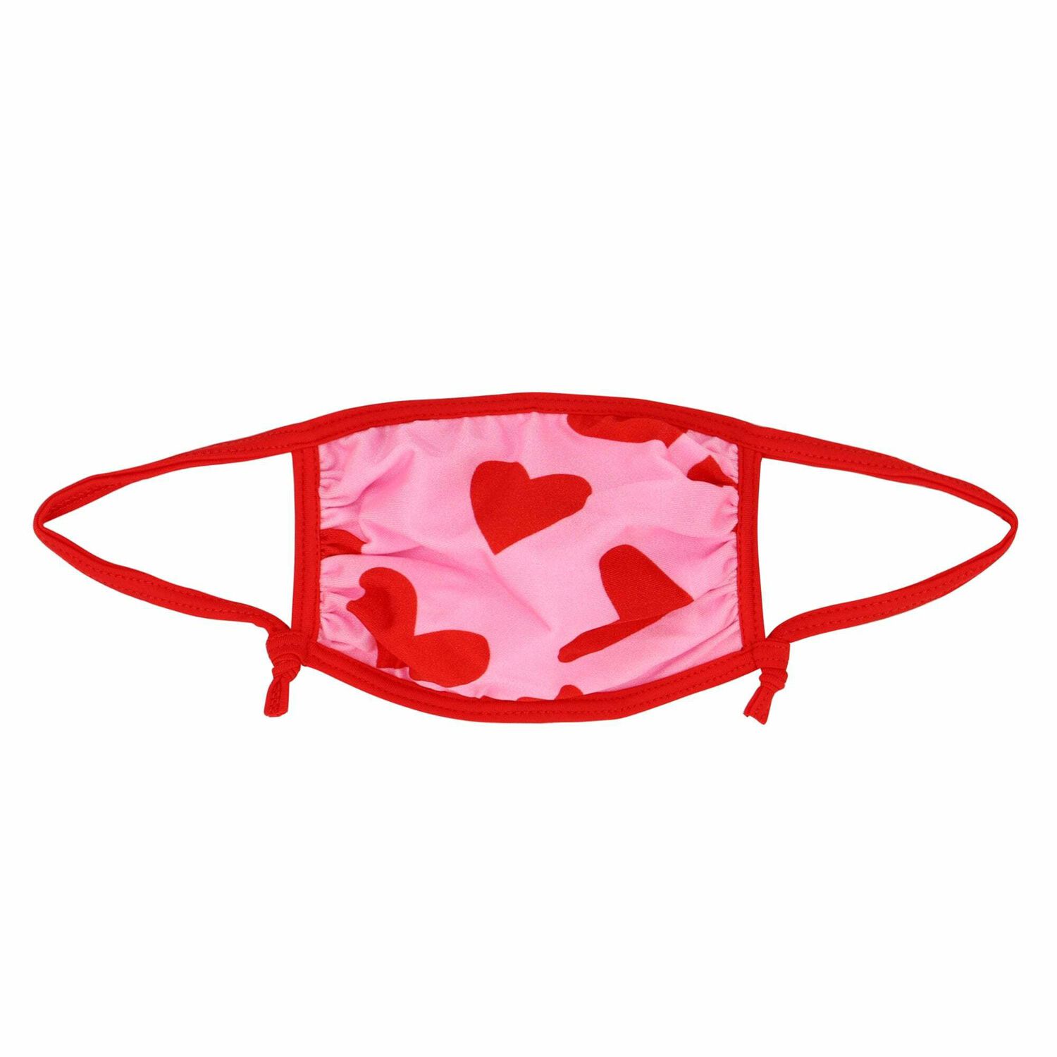 قناع وجه باللونين الوردي والأحمر للبنات, 2, hi-res image number null