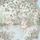 بطانية قماط بطبعة باللون الأبيض والأزرق للأطفال , 1, hi-res