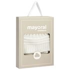 Baby Girls Ivory Knitted Hat & Mittens Set, 1, hi-res