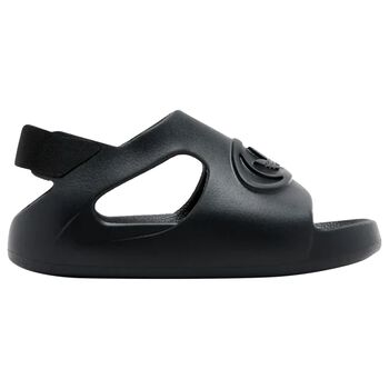 Younger Boys Black Campus Sliders