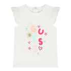 Baby Girls White & Pink Logo Leggings Set, 1, hi-res