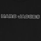 توب بنات بأكمام بالشعار باللون الأسود , 1, hi-res