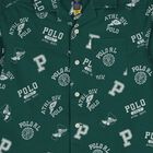 Boys Green & White Logo Shirt, 1, hi-res