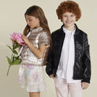 Girls Ivory Floral Shorts, 1, hi-res