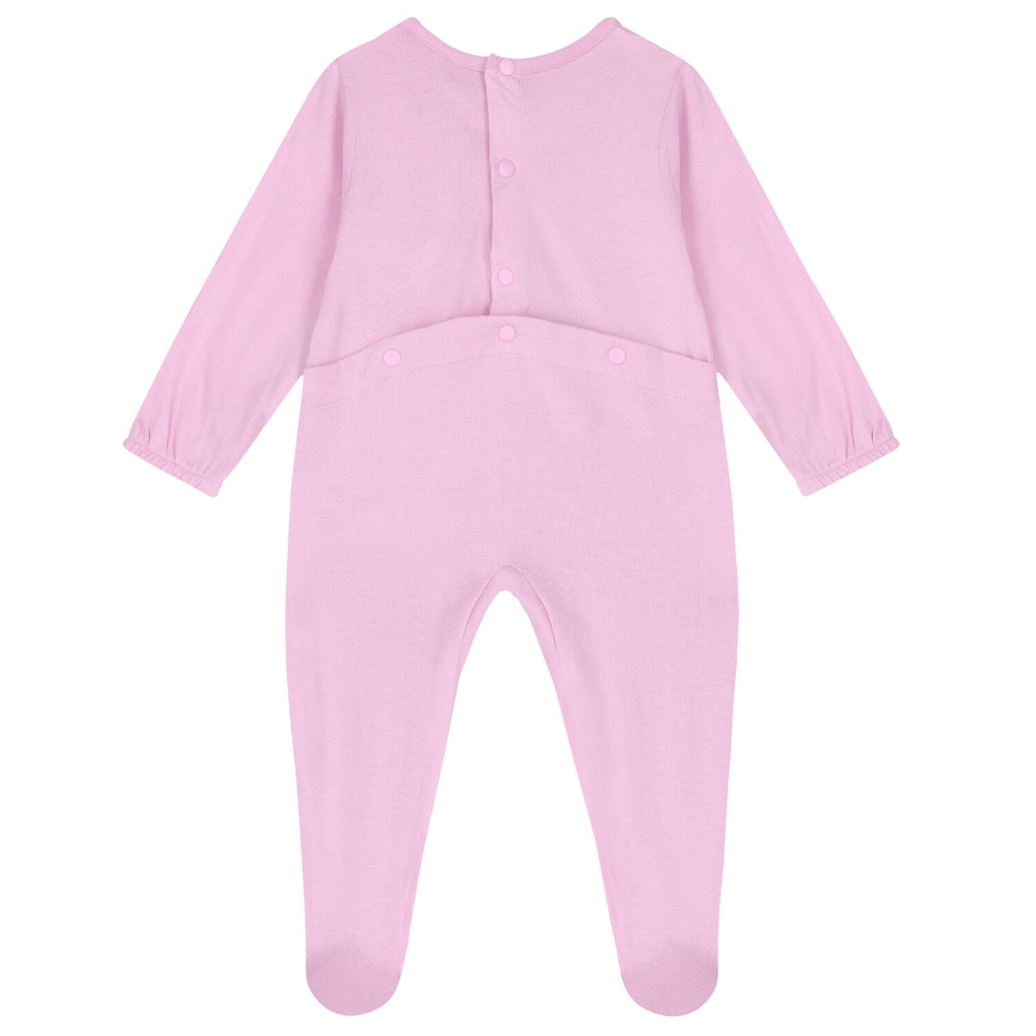 Baby Girls Pink Butterfly Babygrow, 1, hi-res