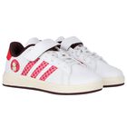 حذاء رياضي جراند كورت ميني للبنات باللونين الأبيض والوردي, 1, hi-res